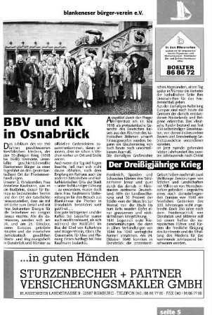 BBV und KK in Osnabrück