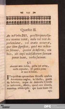 Quaestio II.