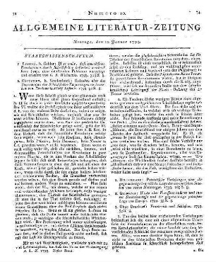 Neues Museum für Künstler und Kunstliebhaber. St. 1-2. Hrsg. von J. G. Meusel. Leipzig: Voß 1794
