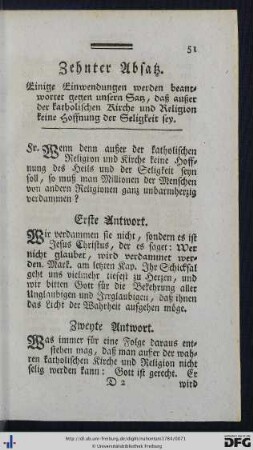 Zehnter Absatz.