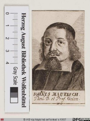 Bildnis Johann Maukisch