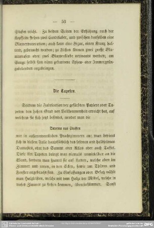 Die Tapeten