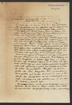 Brief an Jacob Grimm : 26.03.1853