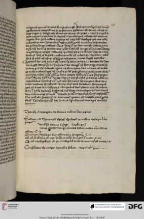 Ps.-Dionysius Areopagita, De mystica theologia