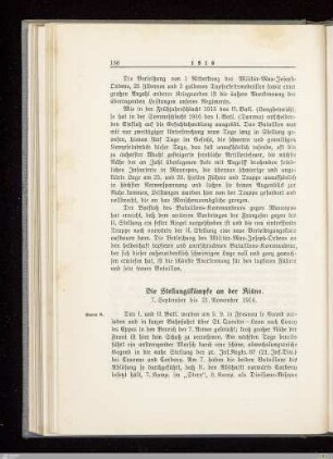 Die Stellungskämpfe an der Aisne