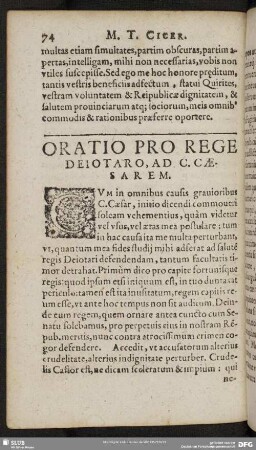 Oratio Pro Rege Deiotaro, Ad C. Caesarem