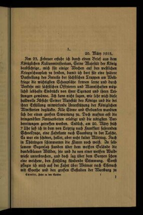 1-20, 1. (20. März 1915) - 3. (22. März 1915)