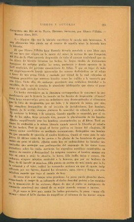 Conquista del Río de la Plata. Historia novelada, por Blanco Villalta