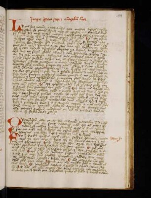 Prologus in evangelium secundum Lucam.