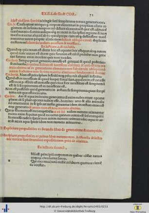 Liber V. Ex libris meteorum.