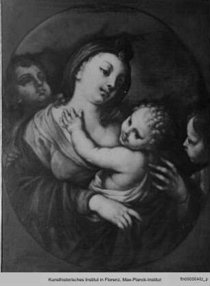 Madonna mit Kind und Engeln