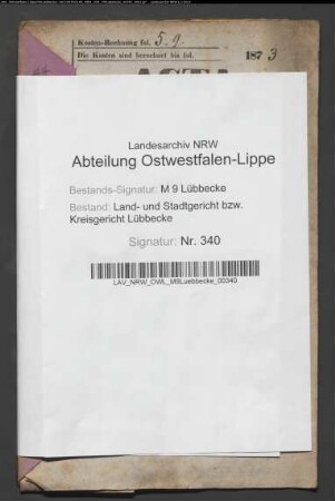 Erblasser: Brackmeier gt. Kröger, Anton Friedrich; Erblasser: Brackmeier, Johanna, geb. Kröger: