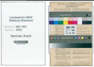 Entnazifizierung Rudolf Stammen, geb. 11.07.1914 (Uhrmacher)