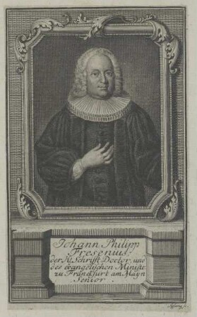 Bildnis des Johann Philipp Fresenius