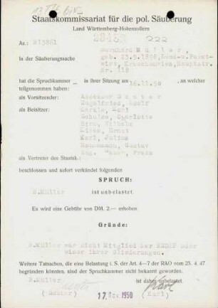 Müller, Bernhard