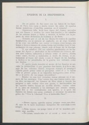 Episodios de la independencia