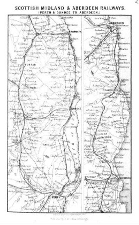 Scottish Midland and Aberdeen RailwaysÂ?Perth and Dundee to Aberdeen.