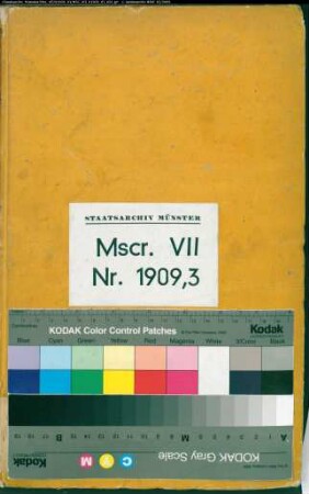 Originale und Abschriften über die Gogerichte Bakenfeld und Sandwelle, gesammelt von Joseph Niesert