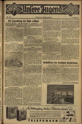 Zweite Ausgabe vom Mittwoch, den 05. Dezember 1934.