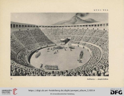 Anfiteatro - Amphithéâtre - The Amphitheatre - Amphitheater