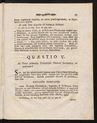 55-62, Quaestio V