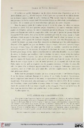 3: Note annexe sur l'Argenteus-Outen