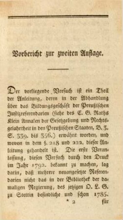 Vorbericht zur zweiten Auflage