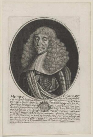 Bildnis des Henry d'Orleans de Longueville