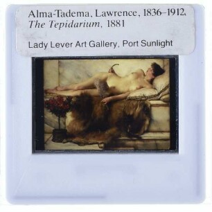 Alma-Tadema, Tepidarium