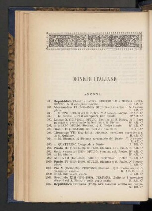 Monete Italiane