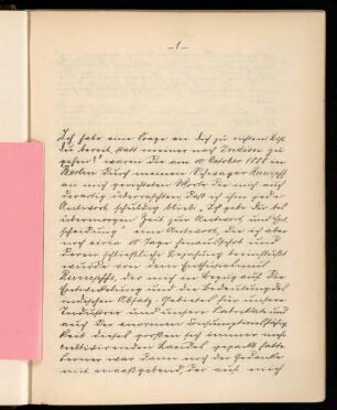 [Reisevorbereitungen ab dem 10.10.1888]