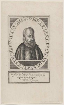 Bildnis des Corn. de Gent