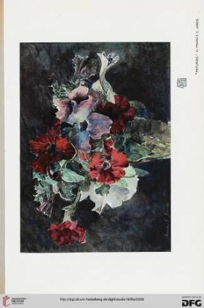 37: Modern flower painting and its character