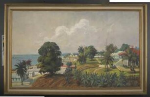 Blick auf den Hafen von Stadt Duala (Kamerun)