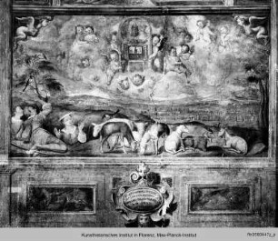 Engel tragen das Heiligtum nach Monte San Savino