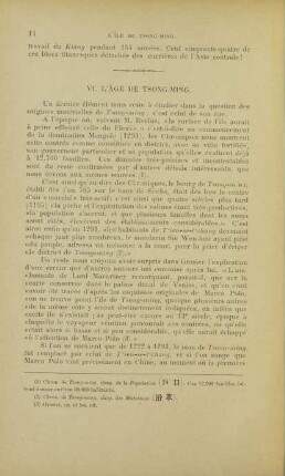 VI. L'áge de Tsong-ming