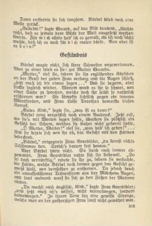 Geständnis