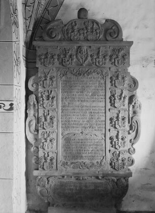 Grabstein für Johann Philipp von Radenhausen