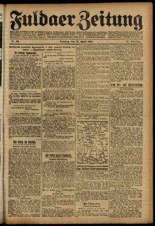 Ausgabe vom Montag, den 17. April 1916.