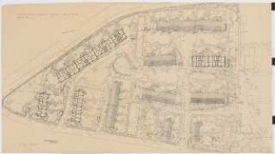 Siedlung Lengsdorf, Bonn: Lageplan, Pflanzplan Gehölze 1:200