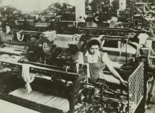 Weberei, industriell, Rumänien
