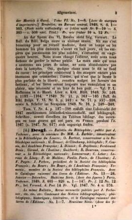 Anzeiger der Bibliothekwissenschaft. 1848/49, 1848/49 (1850)