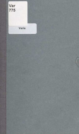 An das deutsche Volk : ein Zuruf