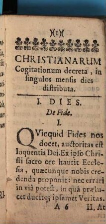 Circulus Menstruus Christianarum Cogitationum