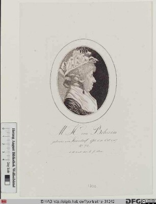 Bildnis Maria Helena Behaim (von Schwarzbach), geb. von Harsdorf