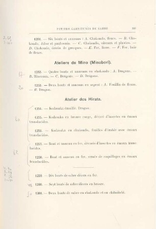 Atelliers de Mino (Minobori)