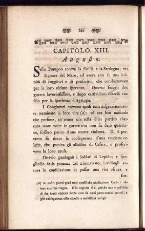 Capitolo XIII. Augusto.