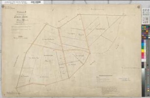 Barlo (Bocholt), Teilung des Barloer Venns, Urkarte 2 Flur 1-2