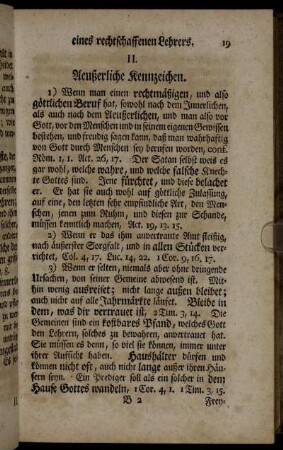 II. Aeußerliche Kennzeichen.