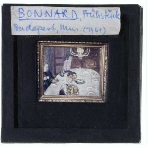 Bonnard, Esszimmer in Grand-Lemps